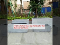Find the Perfect Fiber Clay Planters for Your Business Top Choice