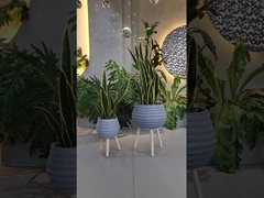 Experience the Beauty and Durability of Fiber Clay Planters for Your Garden Order Today