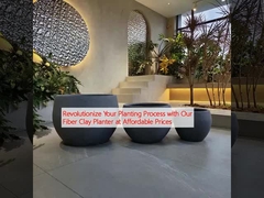 Revolutionize Your Planting Process with Our Fiber Clay Planter at Affordable Prices