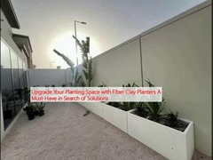 Upgrade Your Planting Space with Fiber Clay Planters A Must-Have in Search of Solutions