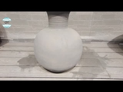 Terracotta vase
