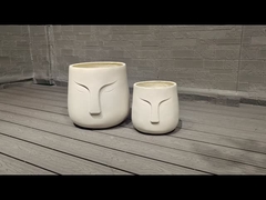 Customed Fiber Cement Pot for Warmer and Camping Burners