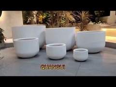 Light Weight Flower Pot Clay Cement Plant Pot
