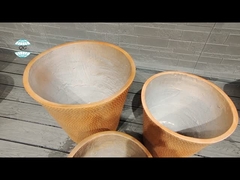 Customed Fiberclay Planter for Charcoal Oven and Camping Burners