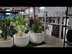 Customed Fiber Clay Planter