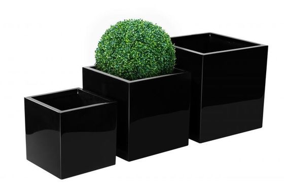 Buy Rectangular Modern Fiberglass Planters Customized 30-Day Crafted Timeless online manufacture