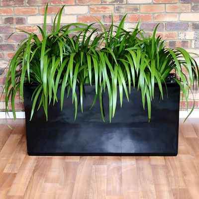 Buy Wholesale Fiberglass Resin Flower Planters Modern Style FRP Plant Pots For Decor online manufacture