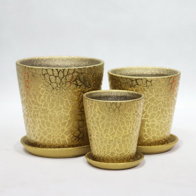 Buy Modern Glossy Ceramic Flower Pots Lightweight for Weddings and Events online manufacture