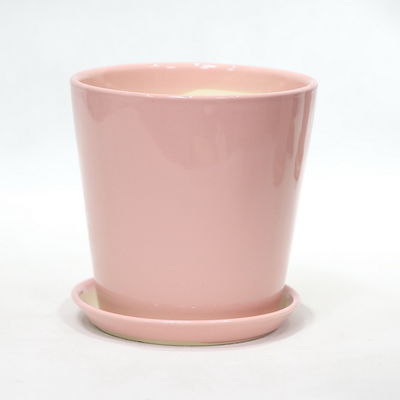 Buy Glossy Glazed Decorative Flower Ceramic Pots Easy Cleaning online manufacture
