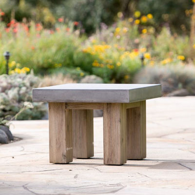 Buy Direct Factory Modern Concrete Table Furniture Set for Patio Concrete Table Decoration online manufacture
