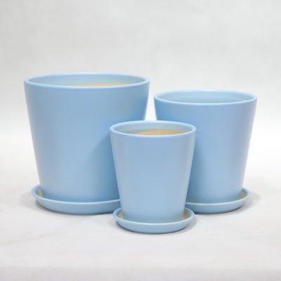 Buy Round Modern Ceramic Planters Lightweight for Home Decor online manufacture