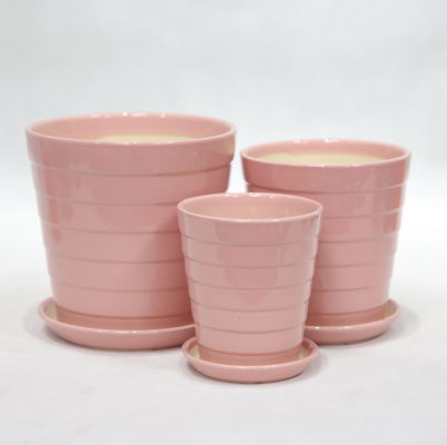 Buy Glossy Modern Ceramic Pots Handcrafted For Indoor Greenery online manufacture
