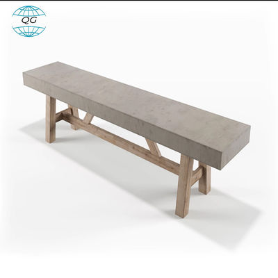 Buy Grey Outdoor Round Concrete Coffee Table GRC Fiberglass Furniture Dinning Table online manufacture