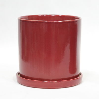 Buy Customized Glossy Terracotta Ceramic Planters For Optimal Water Drainage online manufacture