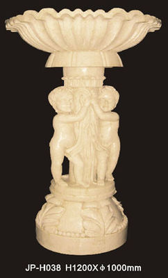 Buy Hand Carved Sandstone Flower Pots Customizable Lightweight online manufacture