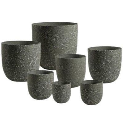 Buy Stylish Fiber Cement Garden Pots for Flower / Green Plant in Indoor Outdoor Garden online manufacture