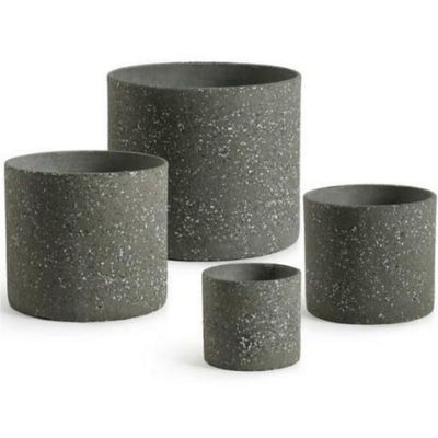 Buy Indoor Outdoor Round Flower Planters Customizable With Drainage Holes online manufacture