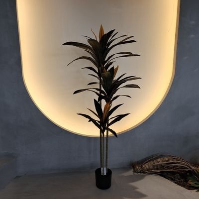 Buy Plastic Green Artificial Plants Indoor / Outdoor Artificial Flowers 140cm online manufacture