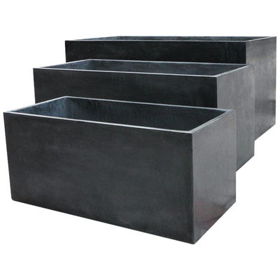 Buy Flower / Green Plant Fiberclay Planter In Modern Style Weather Resistant online manufacture