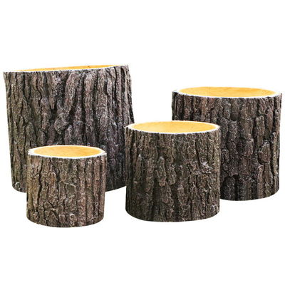 Buy Round Black Reinforced Clay Planter for Indoor Or Outdoor Space online manufacture