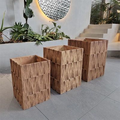 Buy Light-weight Fiber Clay Planter For Warmer Camping Burners And Barbecue D380*H410 online manufacture
