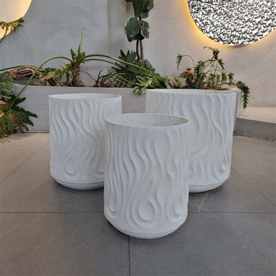 Buy Outdoor Round Fiber Clay Planter For Barbecue Camping Burners Heater Life Time Keep 5-6 Years online manufacture