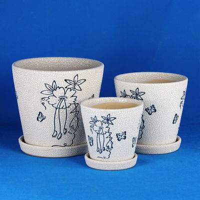 Buy Ceramic Pots High Durability And Simple Design For Dependable Planting online manufacture