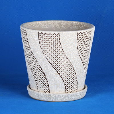 Buy Glossy Finish Clay Pots With Drainage Holes Secret To Vibrant Plants online manufacture