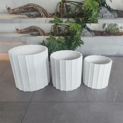 Buy D580*H980mm Fiberclay Planter For Camping Burners Heater Charcoal Oven online manufacture