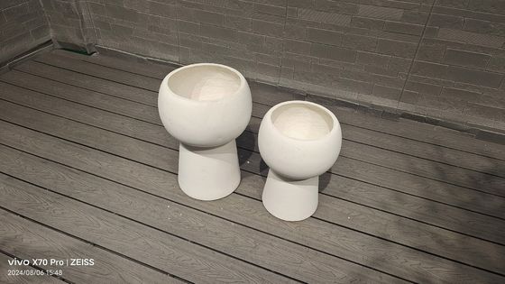 Buy Fiber Clay Reinforced Clay Planter Waterproof And Fireproof online manufacture