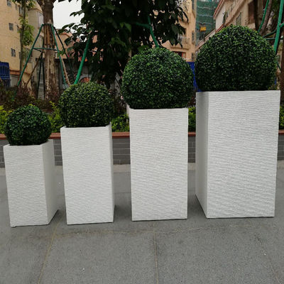 Buy Powder Coated Finishing Fiber Clay Planters For Gardening Needs online manufacture