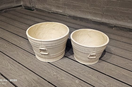 Buy Frost Resistant Reinforced Clay Planter Hand Carved and Durable for B2B Purchases online manufacture