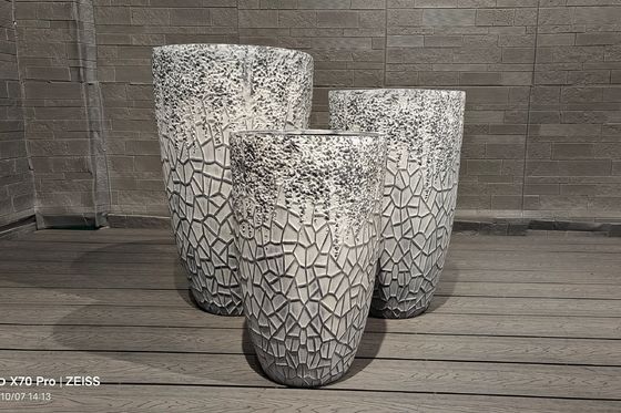 Buy Texture Surface Fiber Clay Planter 7-8 Years Indoor Life Time  For Charcoal Oven / Warmer Camping Burners Heater / Barbecue online manufacture