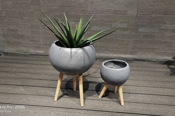 Buy 7-8 Years Indoor Life Time Fiber Clay Planter Modern Style for Charcoal Oven/Warmer Camping Burners Heater/Barbecue online manufacture