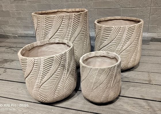 Buy Customed Fiberclay Planter For Charcoal Oven And Camping Burners online manufacture