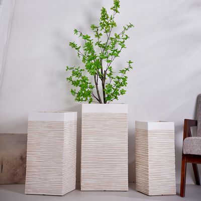 Buy Modern Vintage Nordic Customizable Clay Flower Pot Direct Factory Wholesale for Home Decor for Plants & Flowers Floor Usage online manufacture