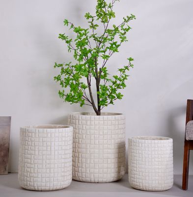 Buy Modern Vintage Nordic Customizable Clay Flower Pot Direct Factory Wholesale for Home Decor Gardening for Plants Shopping Mall online manufacture
