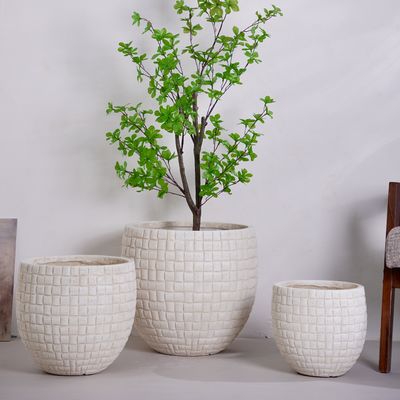 Buy Modern Vintage Nordic Customizable Clay Flower Pot Direct Factory Wholesale for Home Decor for Plants & Flowers online manufacture