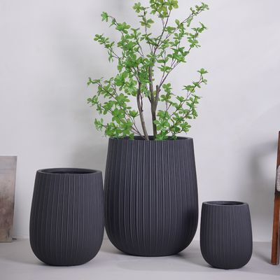 Buy Small Outdoor Planters and Indoor Flowers Vase Home Decor Concrete Pots with Drainage for Desktop/Garden Design Pack Boxes online manufacture