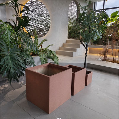 Garden Fiberglass Flower Planters Home Indoor And Outdoor Decor