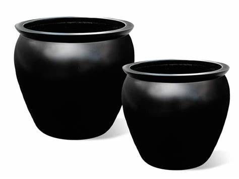 Large Fiberglass Flower Planters Indoor Resin Outdoor Pots Customized