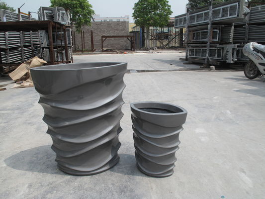Modern Fiberglass Flower Pots For Indoor Outdoor Home Garden Decoration
