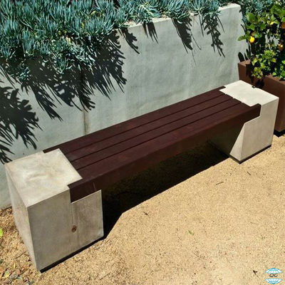 Lightweight Outdoor Concrete Furniture Concrete Side Table Bench Manufacturer