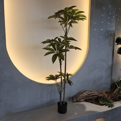 Vibrant 150cm Schefflera Faux Plant with UV Protection Artificial Fern Tree For Indoor Home Decor Artificial plants