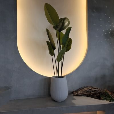 Plastic Customized Large High Artificial Plants 120CM In Various Sizes Easy To Clean