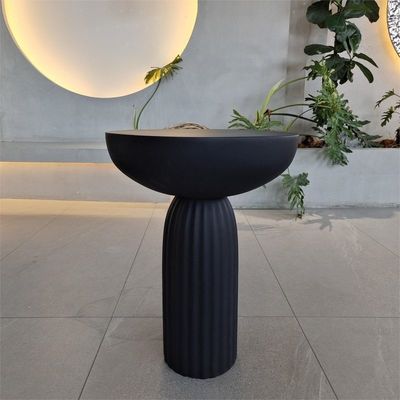 GRC Concrete Table Sets Modern Cement Dining Table Set Customized
