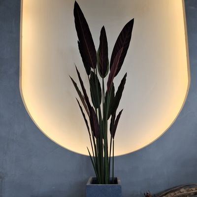 Lifelike 140CM Faux Bird Of Paradise Tree Artificial Plant For Indoor / Outdoor