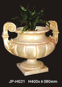 Customized Sandstone Garden Pots For Landscape Design