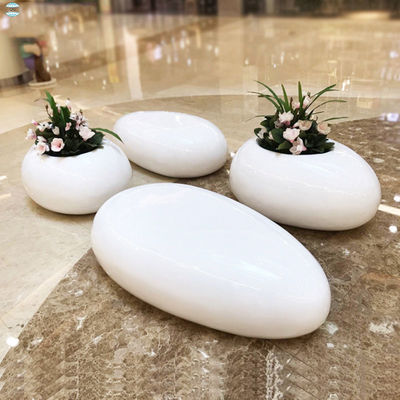 Lightweight Fiberglass Resin Furniture Bench Table Sets In Customized Design
