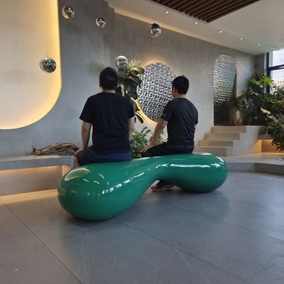 Garden Customized Fiberglass Resin Furniture / Fiberglass Furniture Table Sets